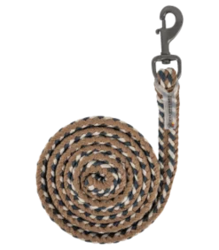 Anbindestrick Plus Karabiner, dunkle Beschläge
