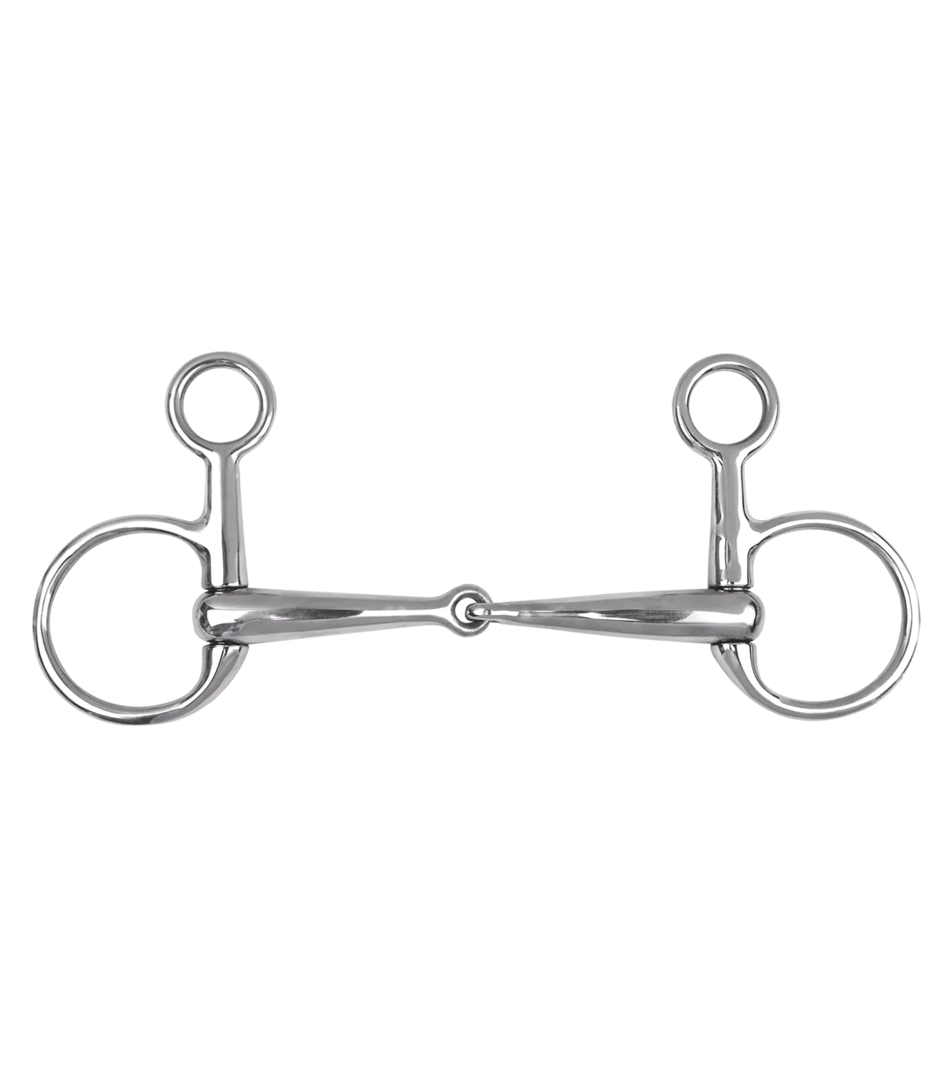Baucher Gebiss, einfach gebrochen