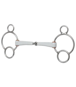 beris 3-Ring Gebiss, einfach gebrochen