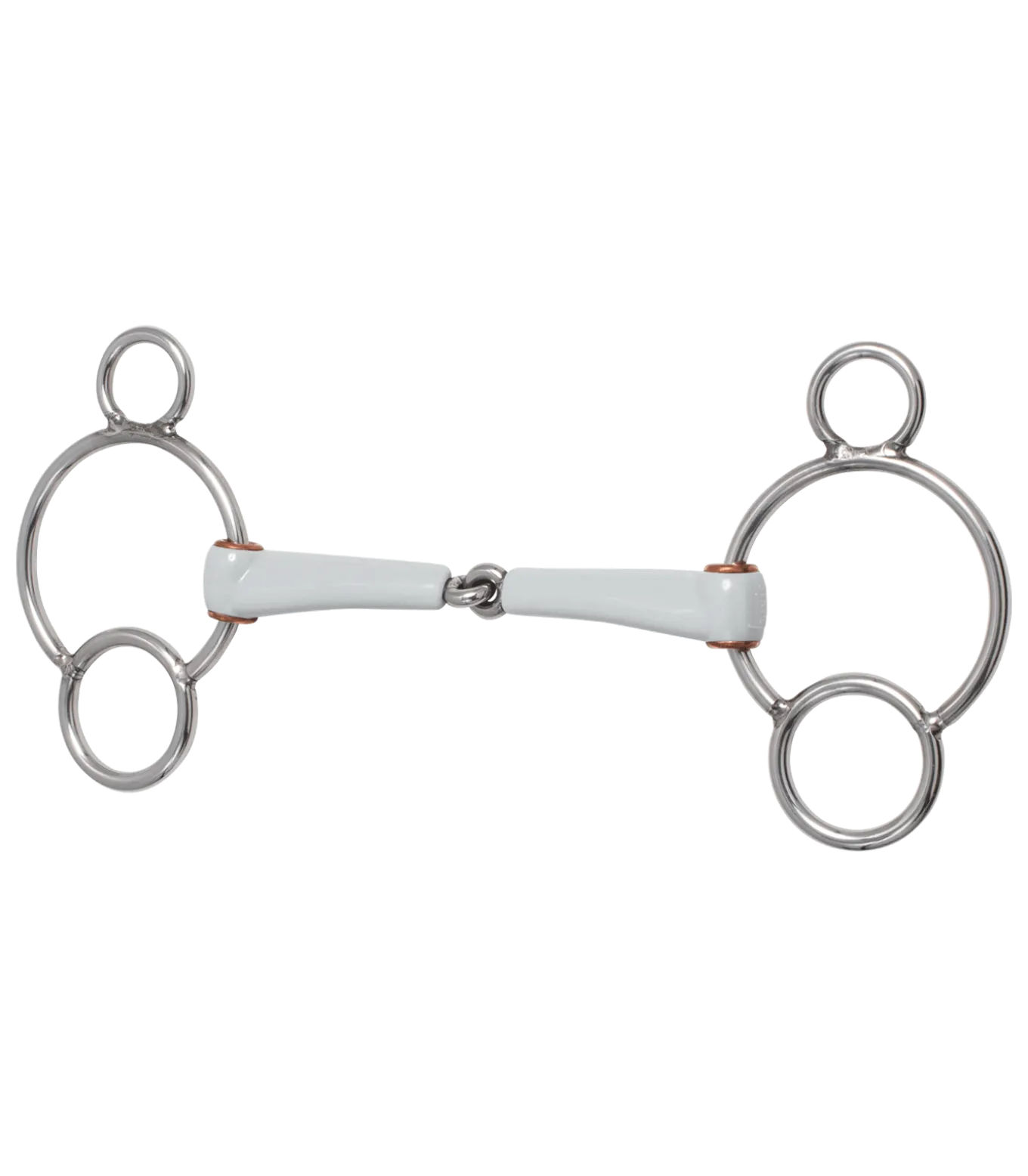 beris 3-Ring Gebiss, einfach gebrochen