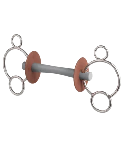beris 3-Ring Gebiss mit Comfortstange