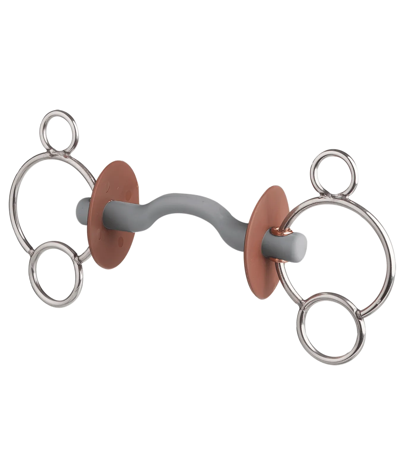 beris 3-Ring Gebiss mit Zungenbogenstange