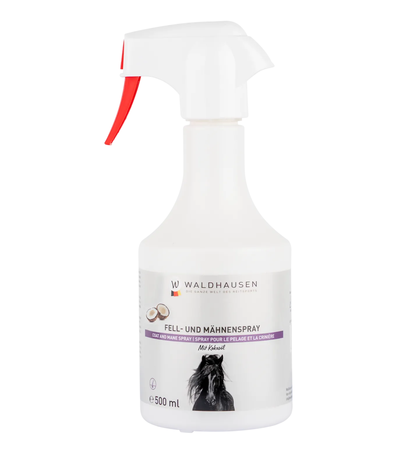 Fell- und Mähnenspray mit Kokosöl, 500 ml