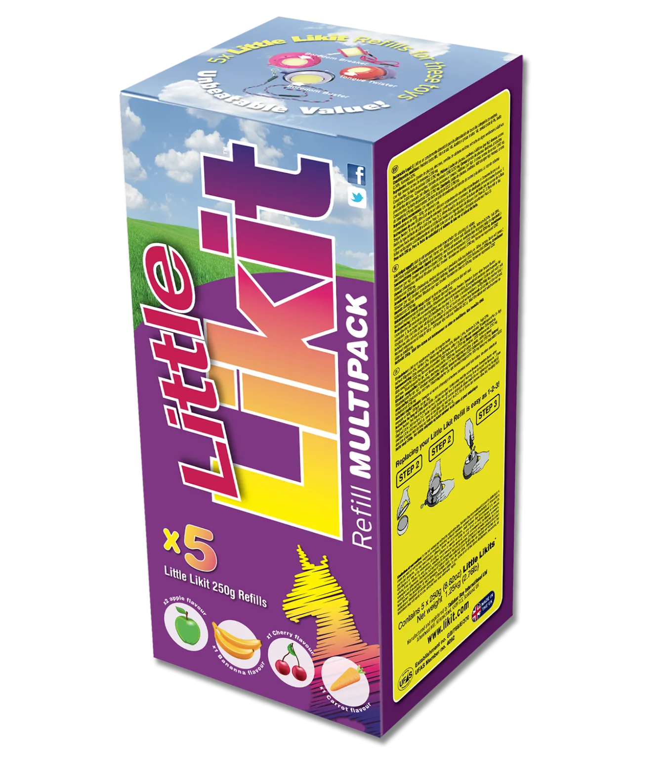 Likit Sammelpackung, 5 x 250 g