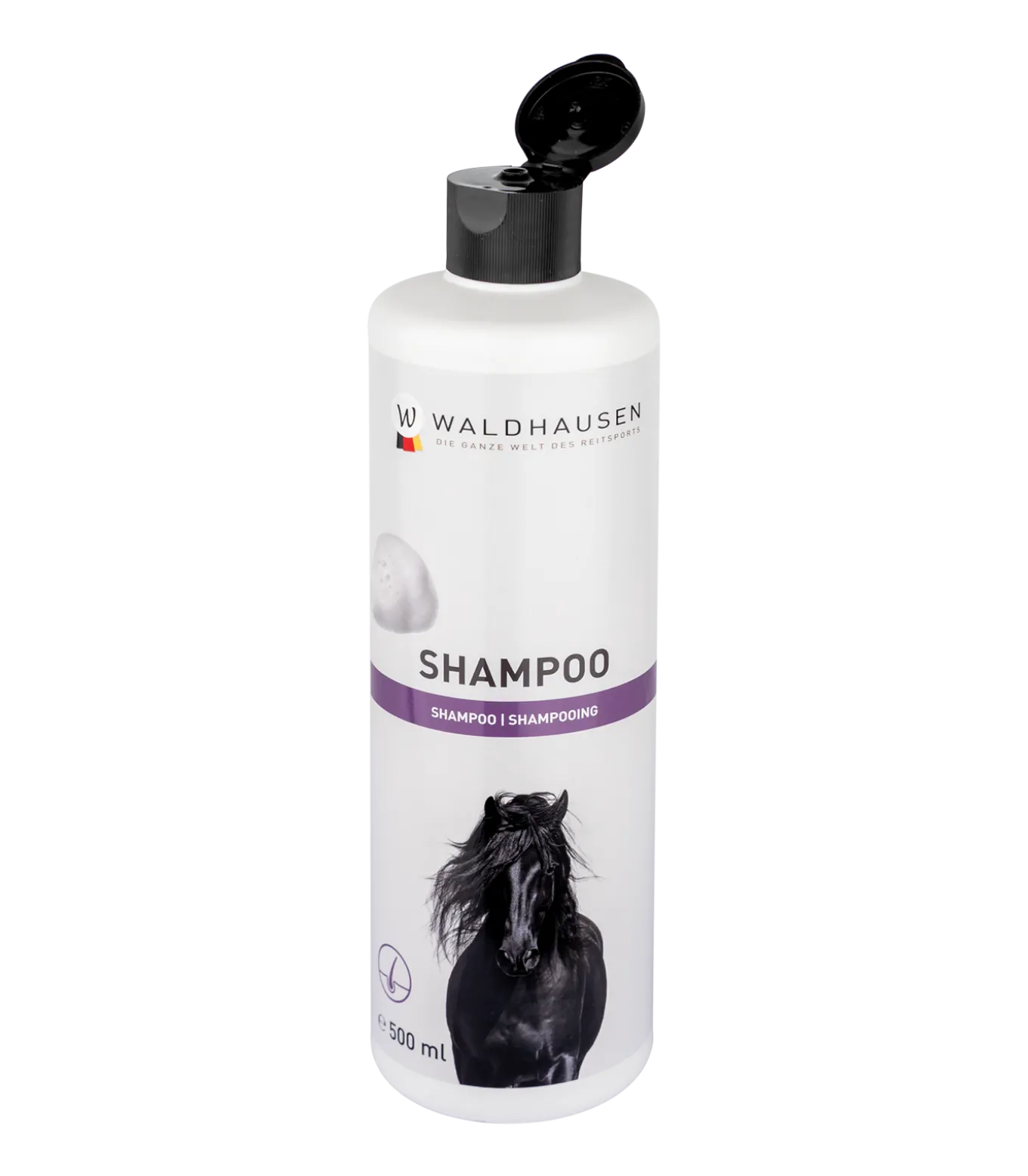 Pflegeshampoo Cassis, 500 ml
