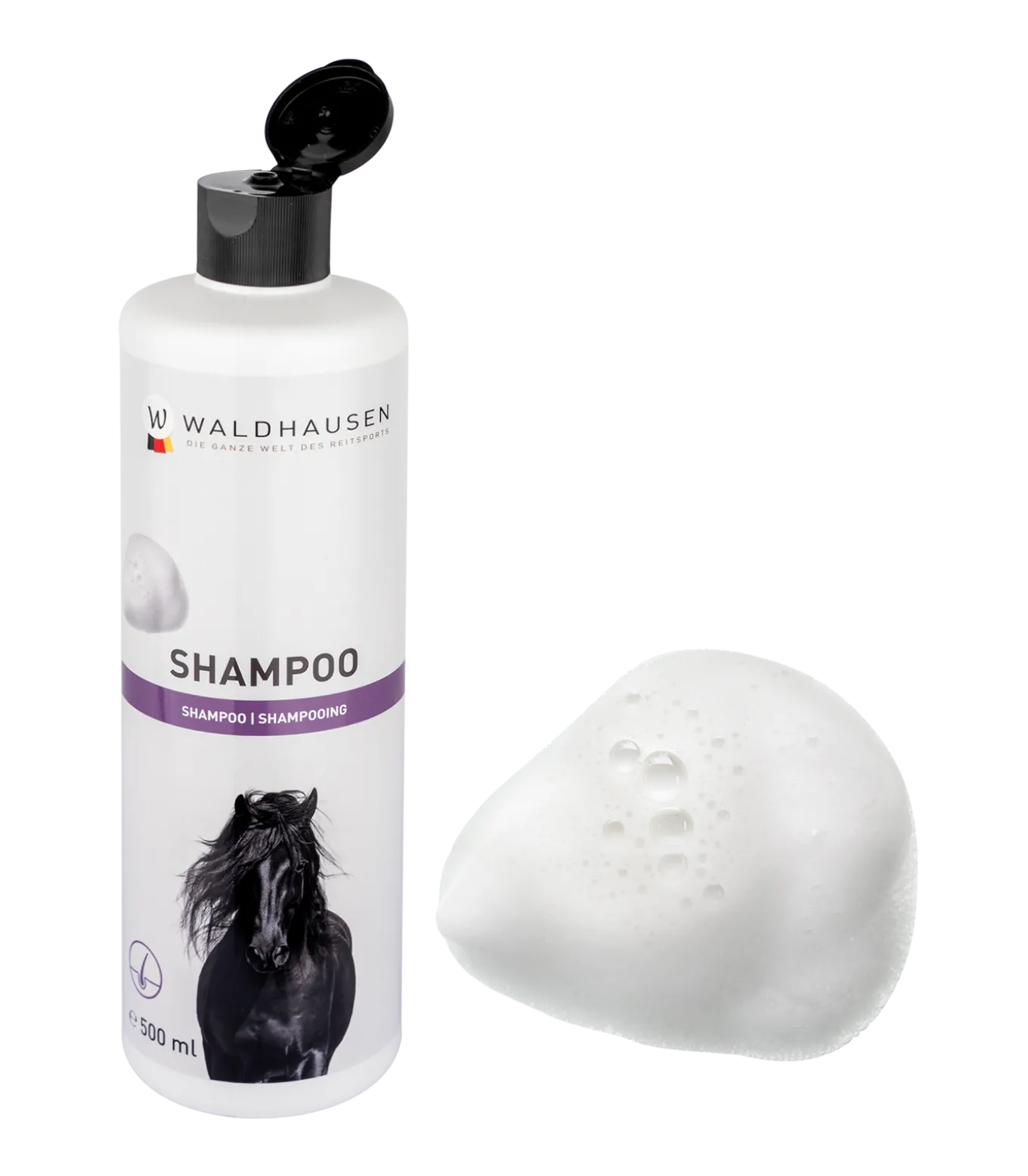 Pflegeshampoo Cassis, 500 ml