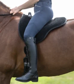 Reitpad Wildleder