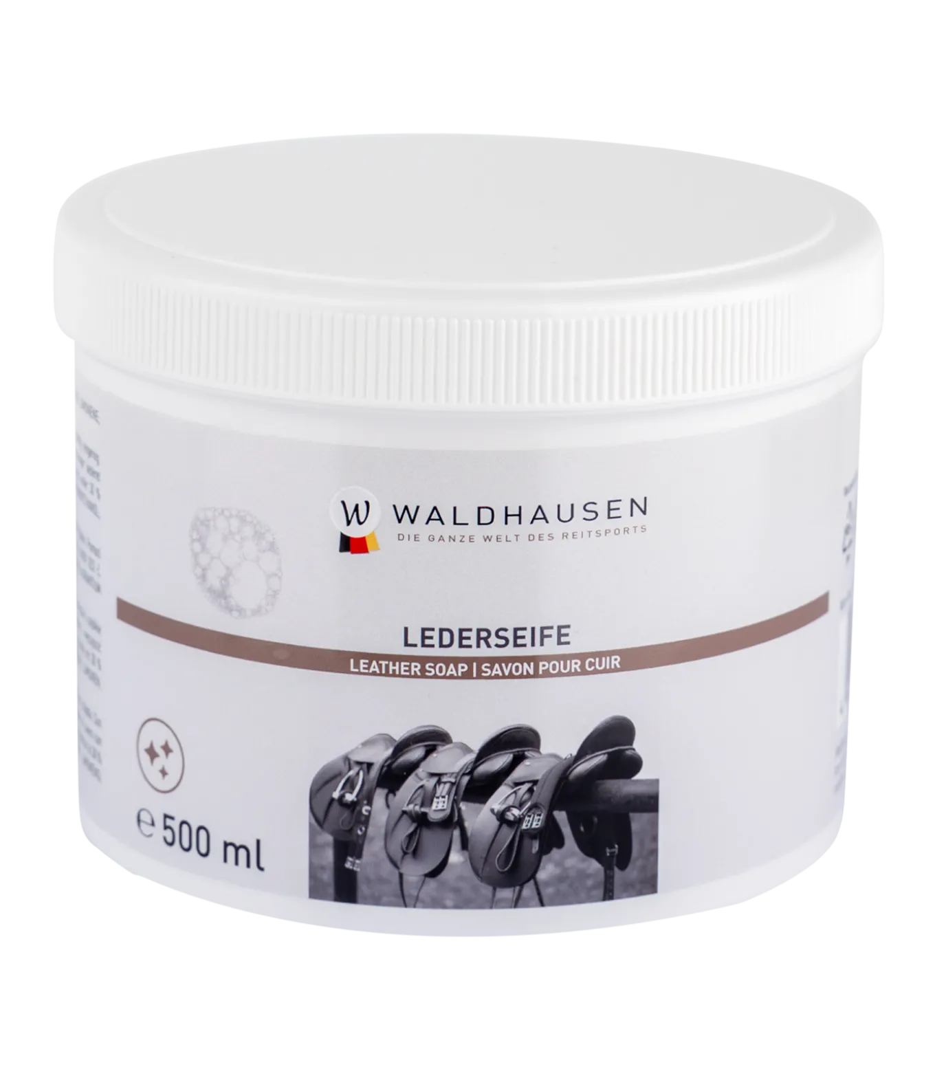 Sattel- & Lederseife in der Dose, 500 ml