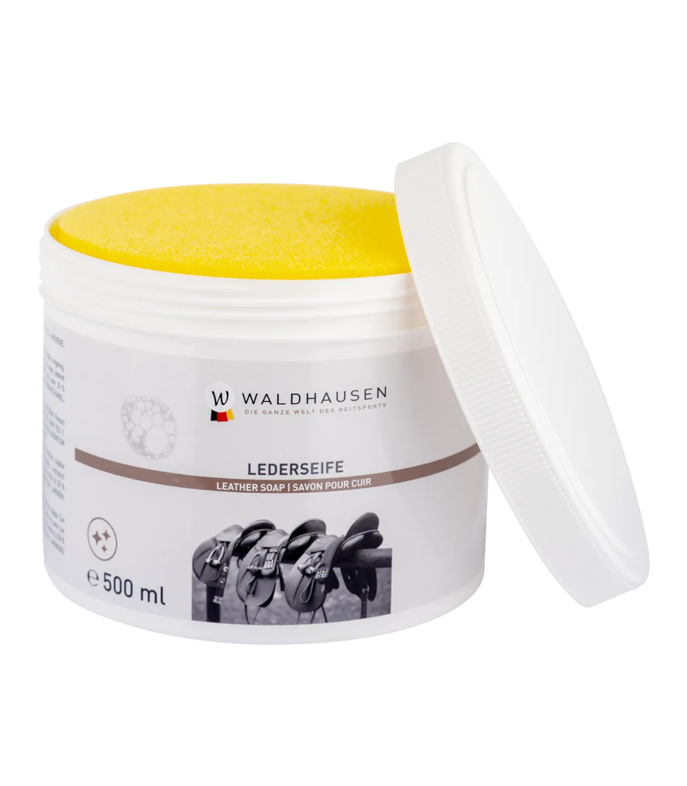 Sattel- & Lederseife in der Dose, 500 ml