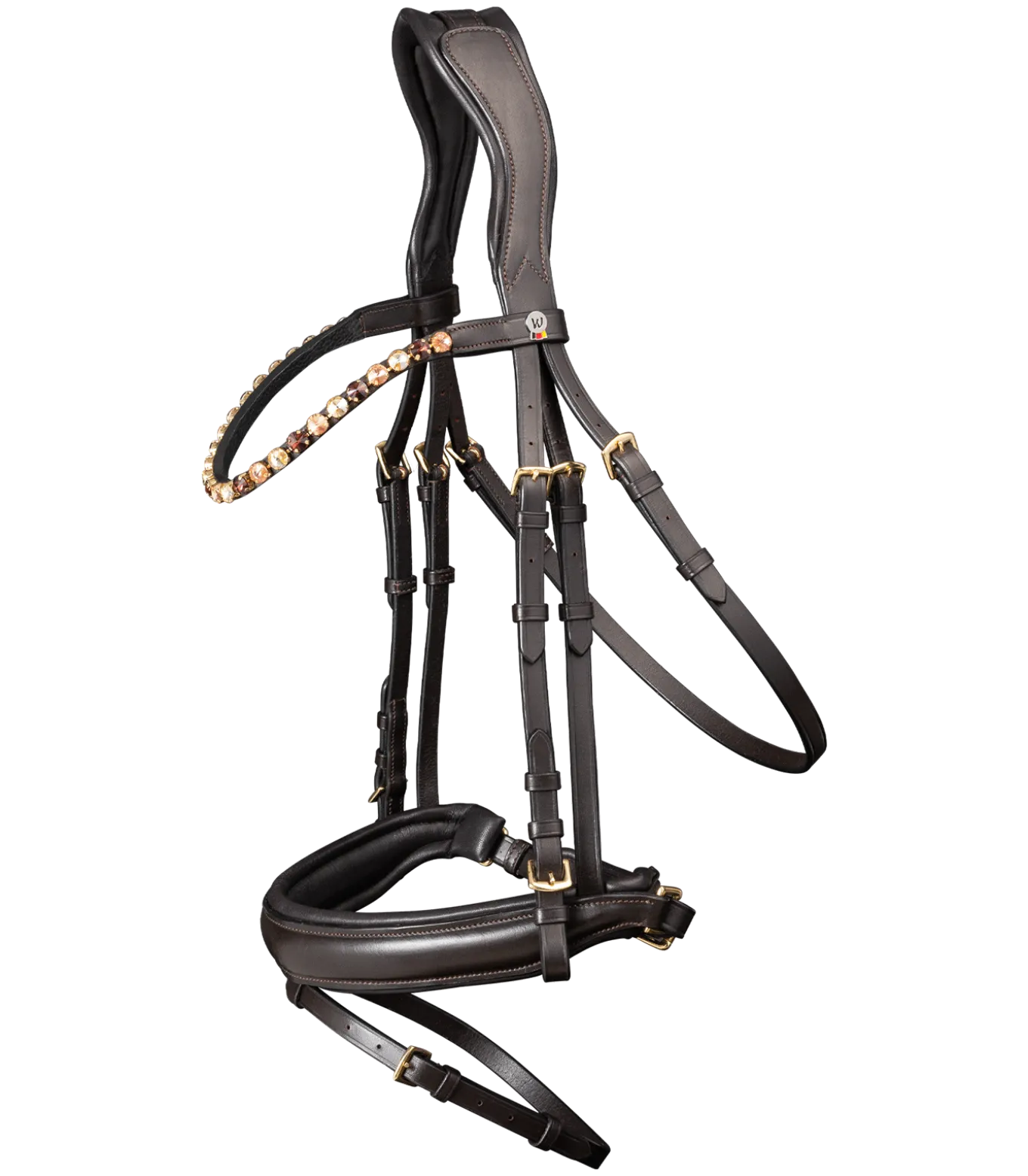 Waldhausen X-Line Trensenzaum Goldheart