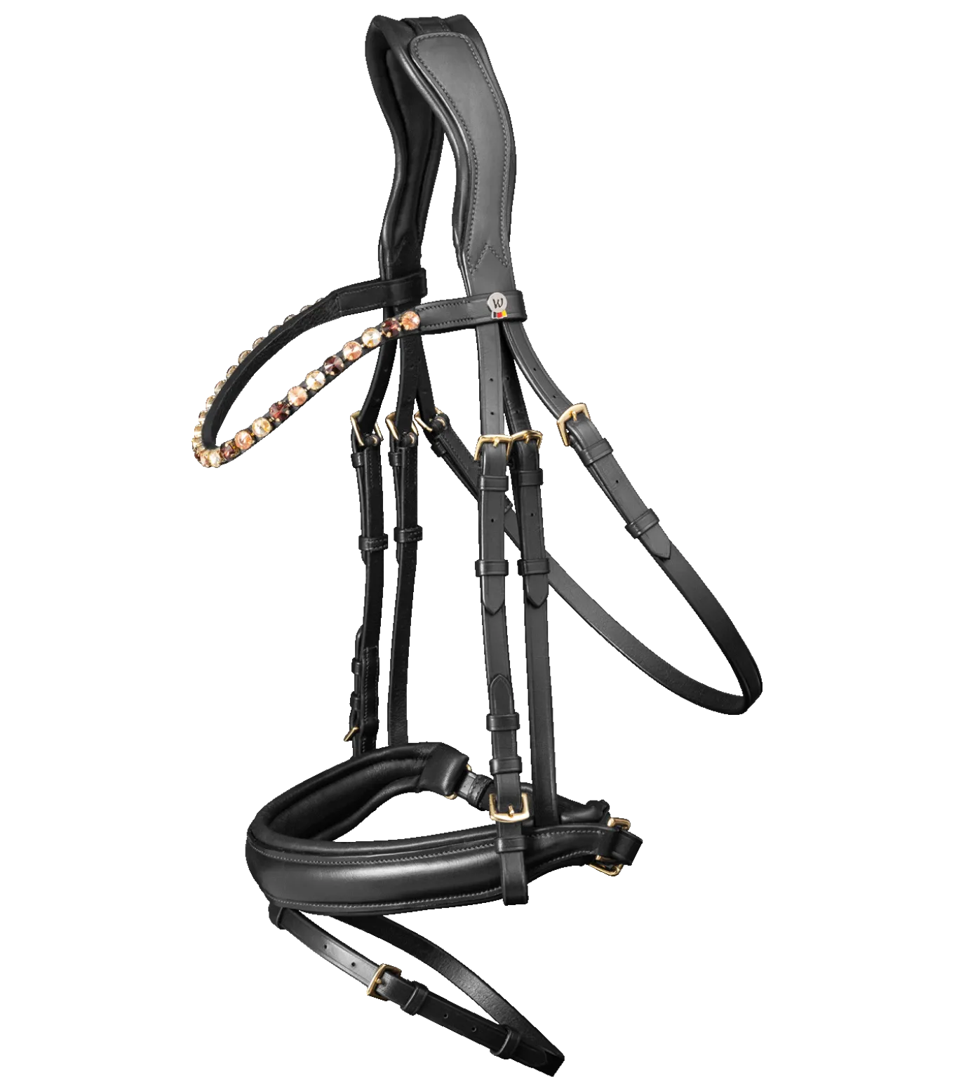 Waldhausen X-Line Trensenzaum Goldheart