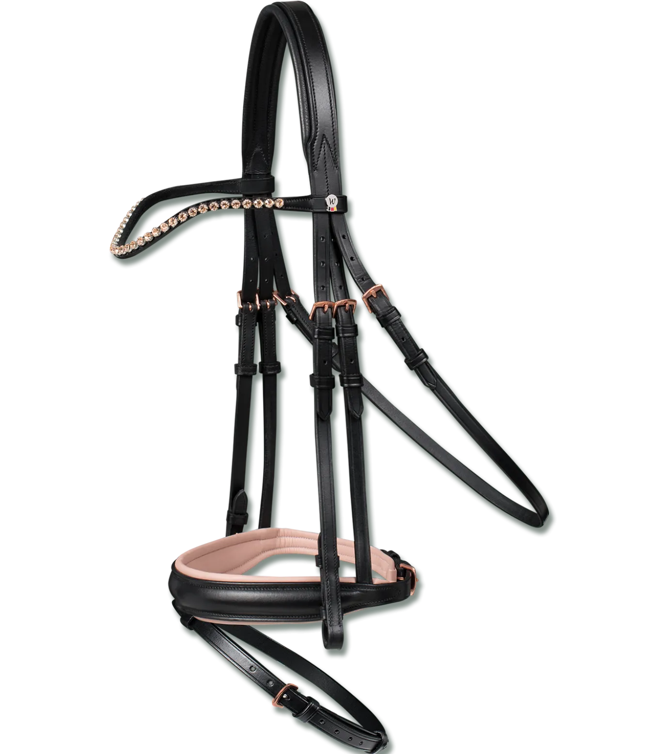 Waldhausen X-Line Trensenzaum Rosé
